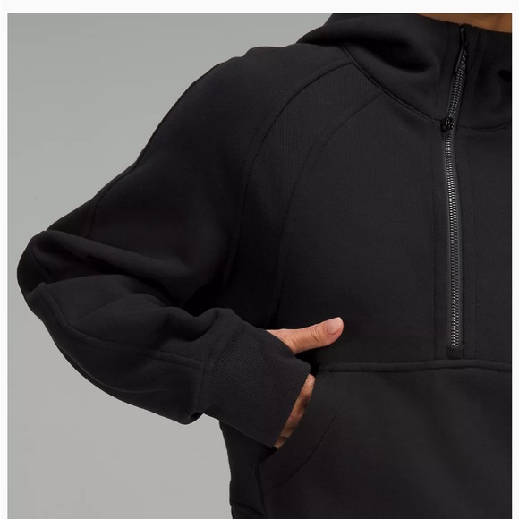 Like New Lululemon Oversized Scuba Half Zip Hoodie - Picture 4 of 8
